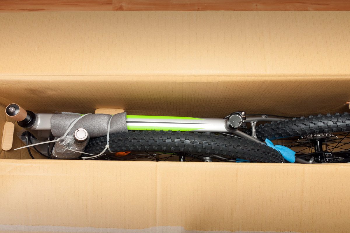 Wie verschicke ich ein Fahrrad