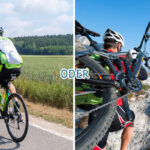 Rennrad oder Mountainbike