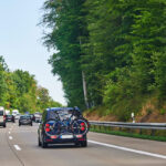 wie schnell darf man mit fahrradträger fahren