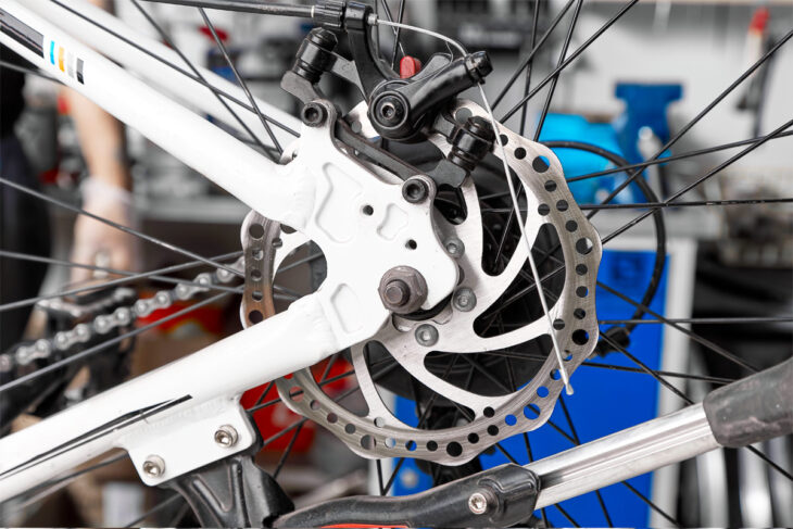 Einstellung von Hydraulikbremsen